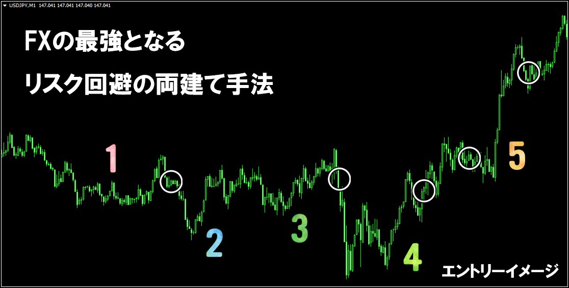 FXの両建てで手堅く驚異的！王道手法を伝授します 高度なスキルはなし。エントリー利確、両建てを明確に伝えます。 イメージ3