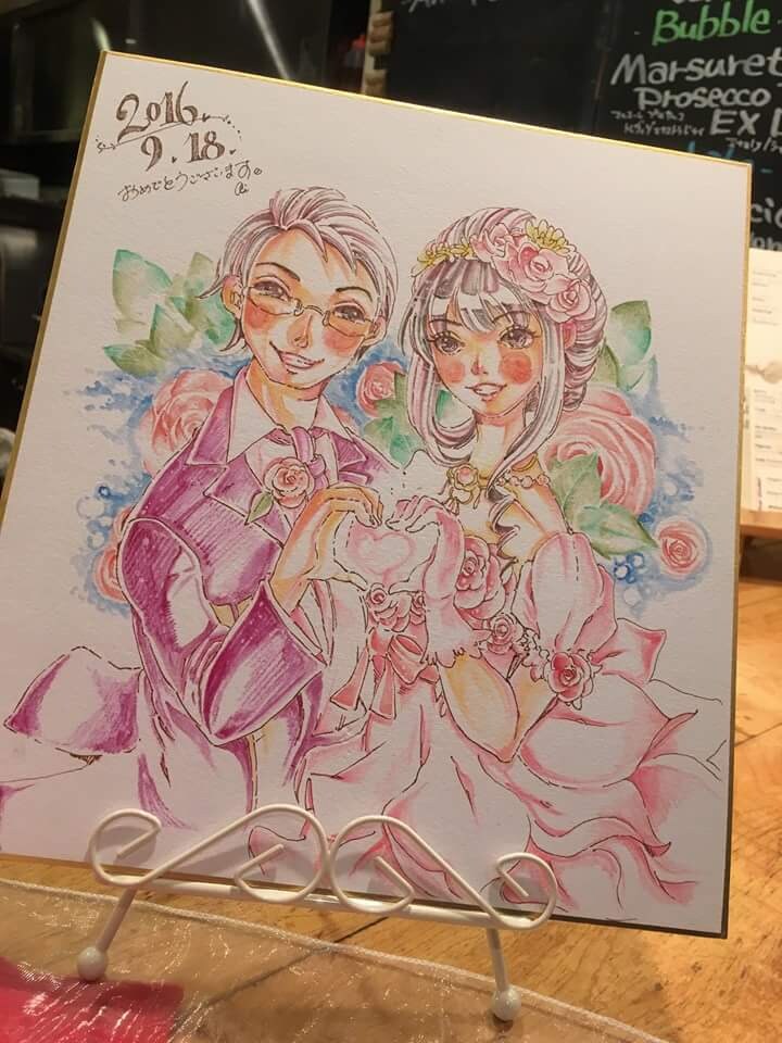 似顔絵、肖像画風似顔絵描きます 結婚式、結婚祝い、子供の誕生日を彩るプレゼントに! イメージ5