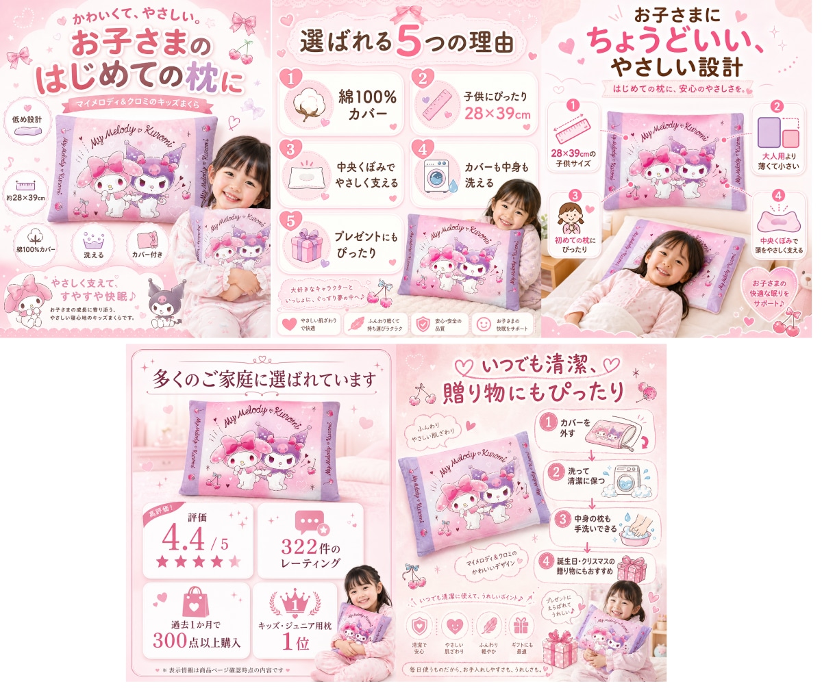 ECバナーを基本この価格で8枚まで作成します 独自開発システムで購買効果のあるバナー構成徹底分析 イメージ4