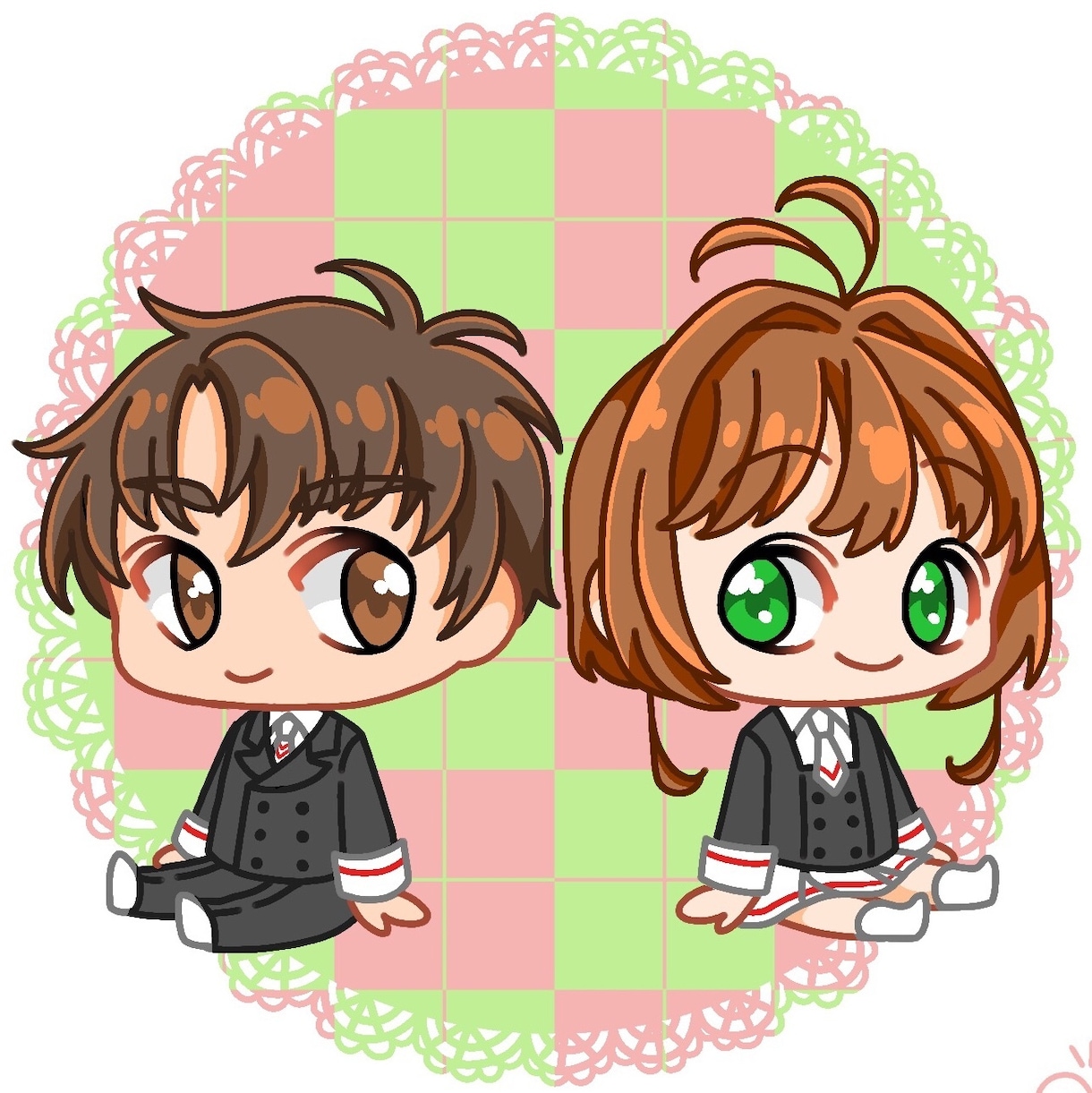 かわいい女の子やミニキャラのイラストお描きします LINEやInstagramでお友達と差をつけてみませんか？ イメージ4