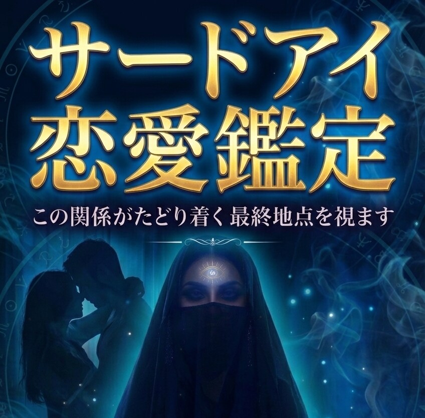 サードアイ鑑定でこの関係が辿り着く最終地点を視ます 複雑恋愛・夫婦関係など、第三の眼で今の流れの行末を透視します イメージ1