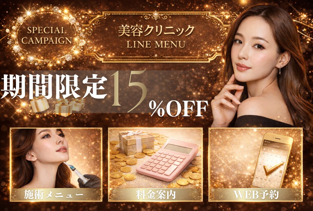 LINEリッチメニュー作成します 初心者でも安心！押したくなるLINEメニュー作ります イメージ10