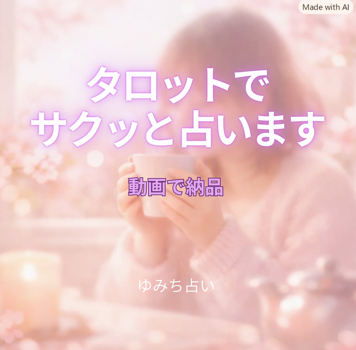 タロットで占います。動画で納品します 丁寧に、前向きに、心に寄り添う占い イメージ1