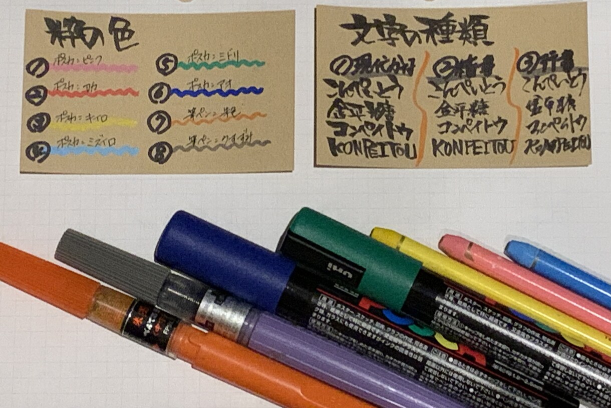 自由な形の手書きPOPとプライス書けます 初回利用で10枚オプション付きプランを1000円で受けます！ イメージ7