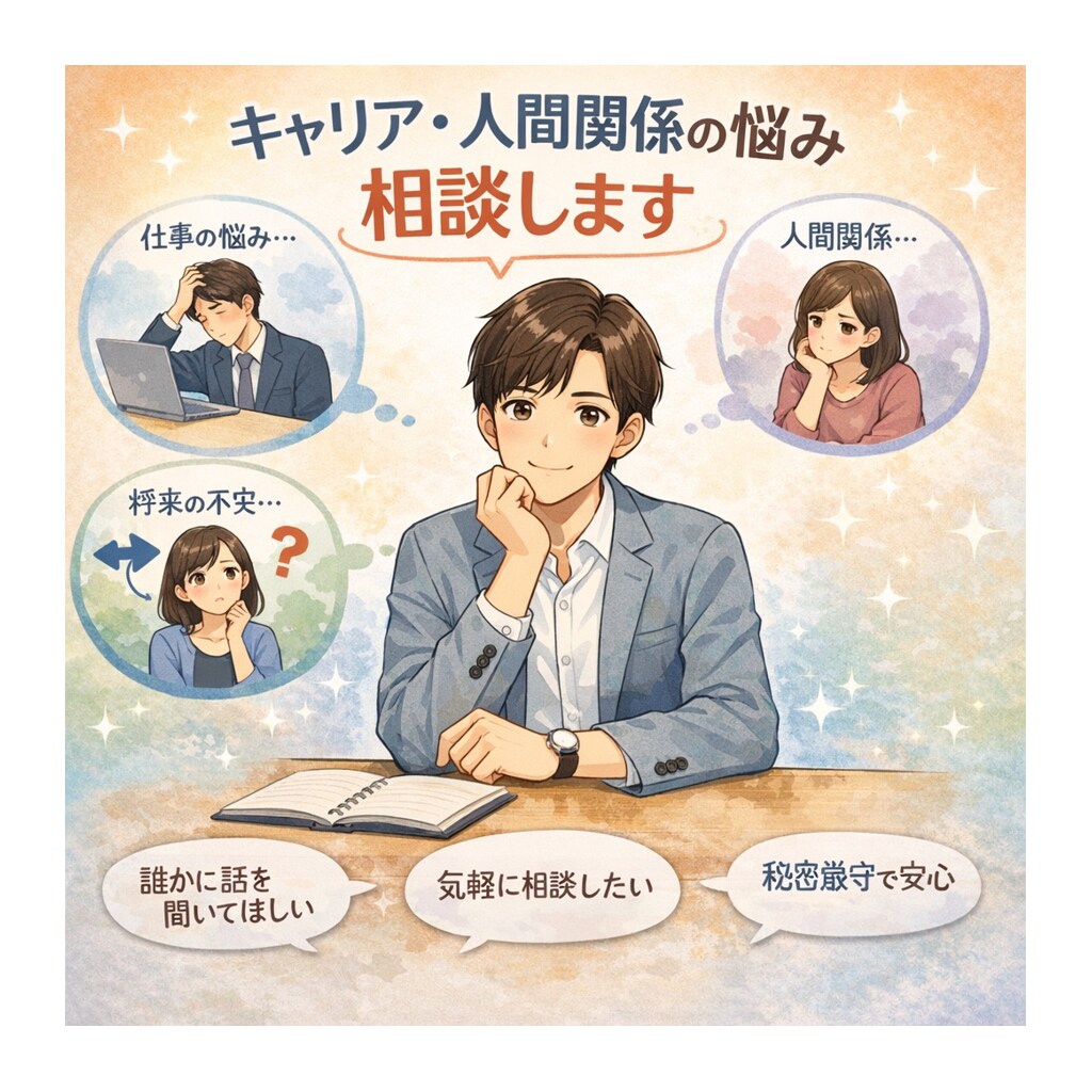 仕事の悩み聞きます 特にIT企業やメーカーで働く方々へ イメージ1