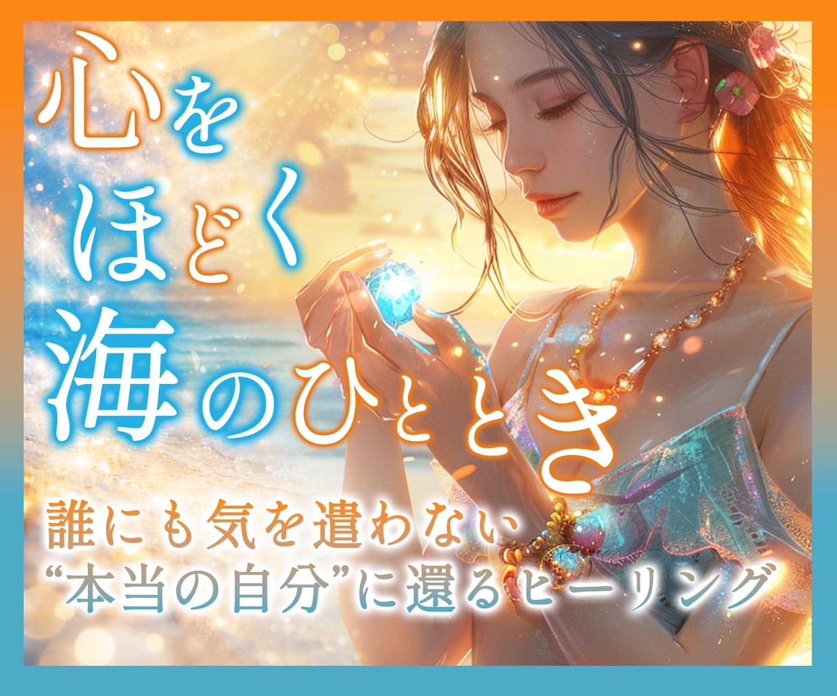 海の浄化×太陽の再生ヒーリング✨海辺の癒し届けます 天然石の波動エネルギーで心と感情をやさしく浄化し整えます イメージ1