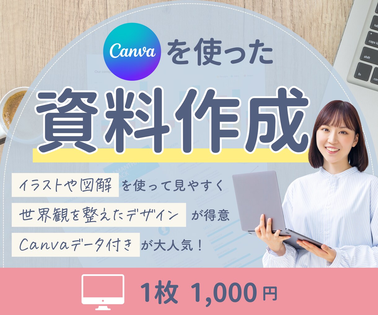 伝わるスライド資料を丁寧に作成します 高品質！Canvaデータ付き！1週間無料サポート付きで安心 イメージ1