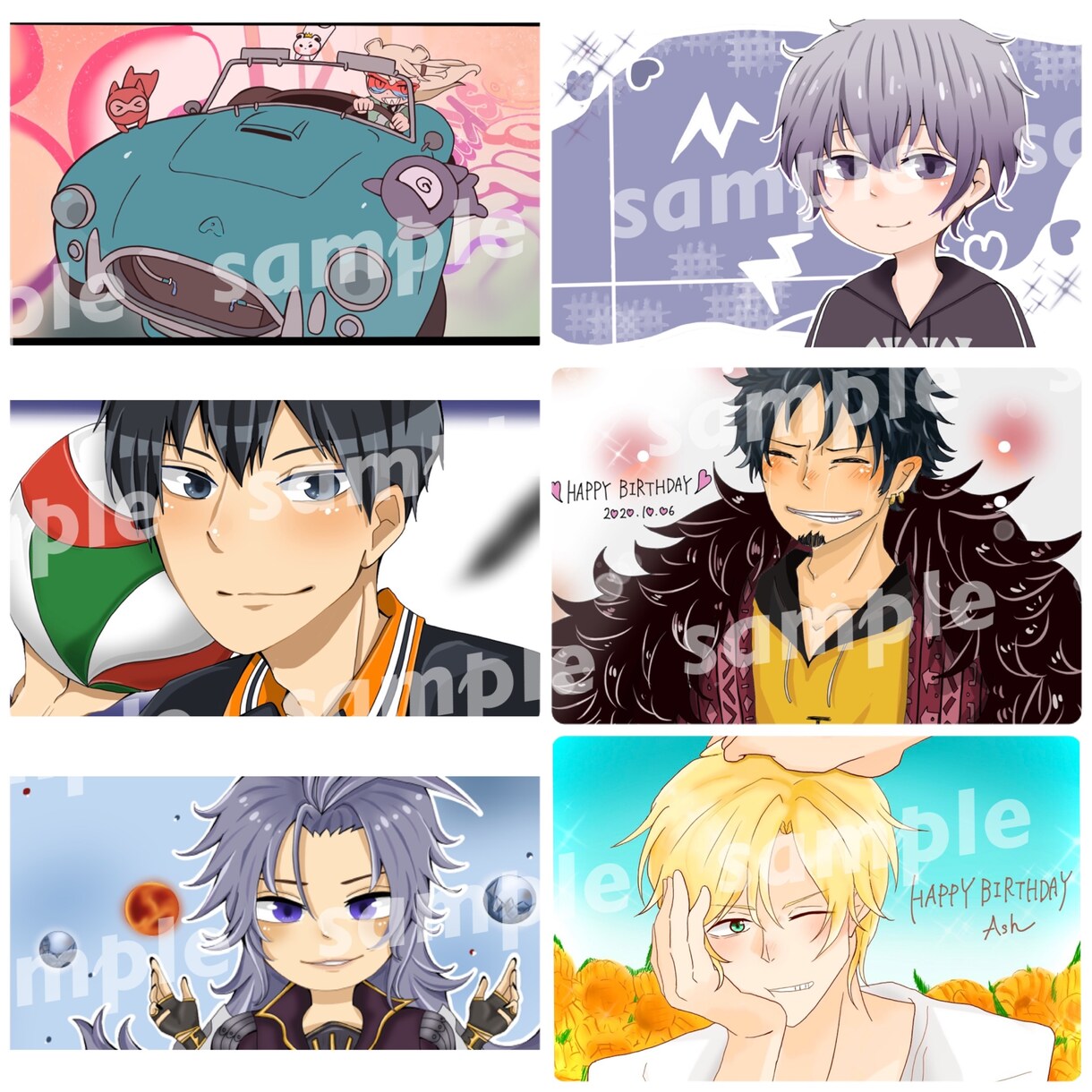 安くてパッと目の引くイラストお作り致します 安い値段で、こだわりのイラストが欲しい方向けです！ イメージ3