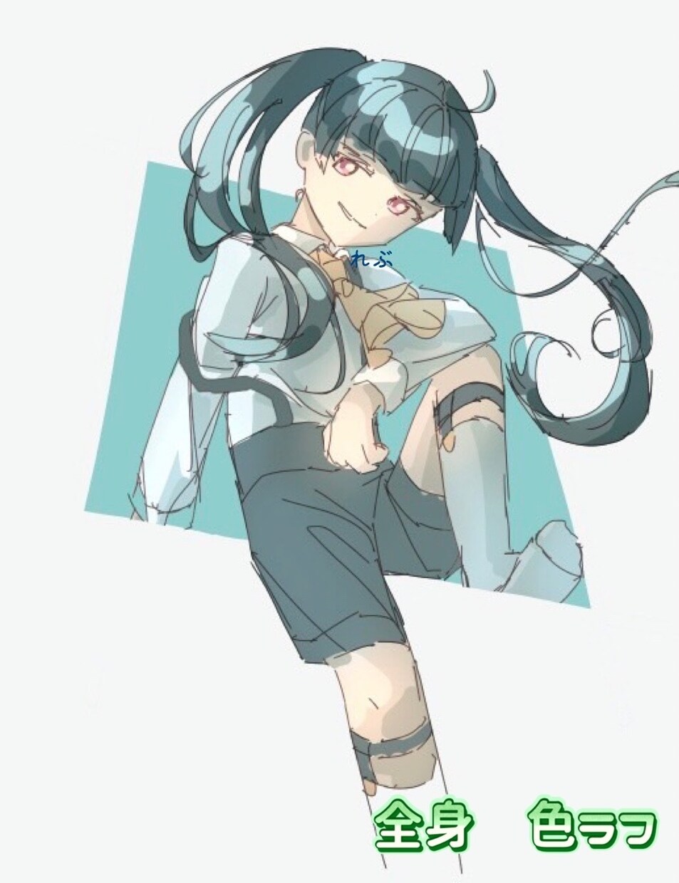 電子画面風のコテキャシート作ります デジタルでかわいいウィンドウ画面で個性的に！ イメージ3