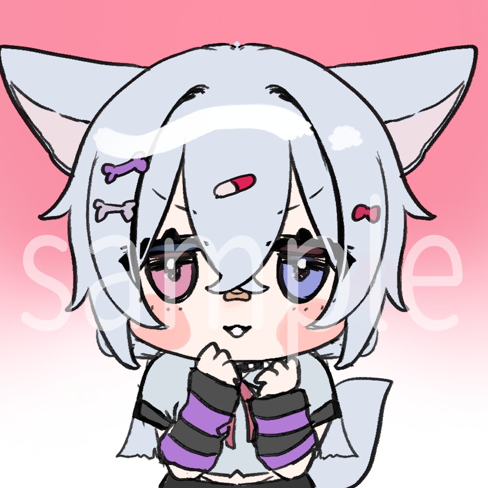 やすい！かわいい！アイコン描きます 厚塗り風味なアイコンを描きます！ イメージ6