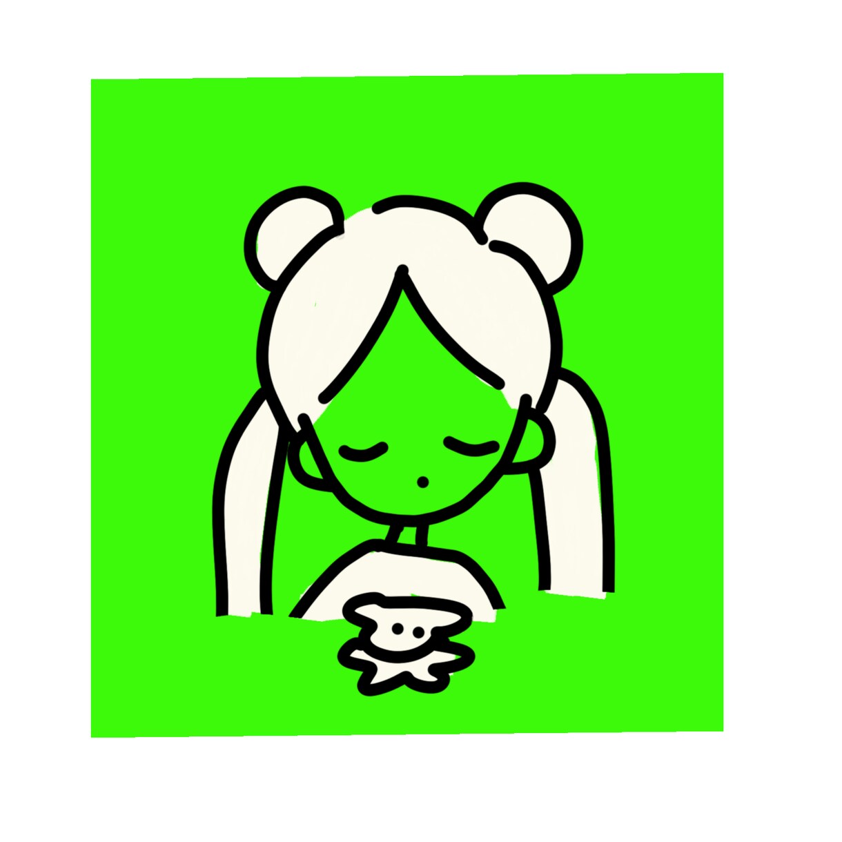 シンプルな似顔絵イラストを描きます SNSアイコンやプレゼントにおすすめ! イメージ1