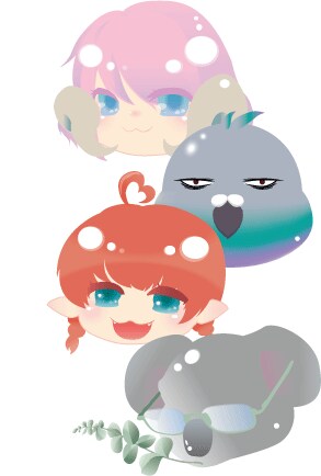 SNS各種アイコン承ります 創作〜2次まで、Illustratorにて作成。 イメージ3