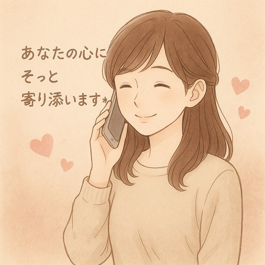 雑談からお悩みまで全部聞きます ご相談・愚痴なんでもOK◎あなたの想い受けとめます イメージ2