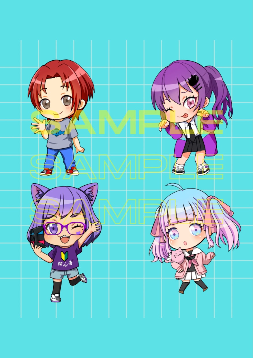 商用可！可愛さと個性溢れるデフォルメキャラ描きます SNS、アイコン、配信などをちびキャラで魅力倍増しませんか？ イメージ4