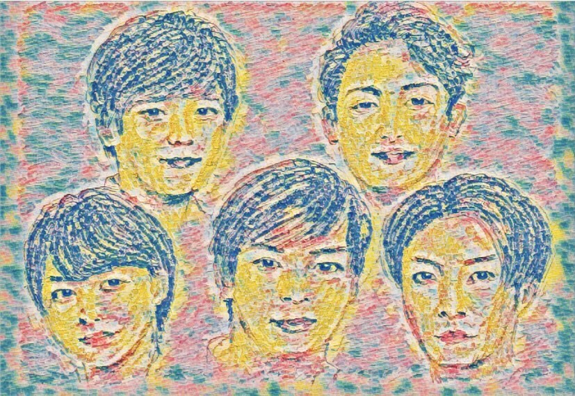 海外アート風×カラフルな【リアル似顔絵】描きます SNSアイコンや名刺、プレゼントなどに今だけ【特別価格】⭐️ イメージ2