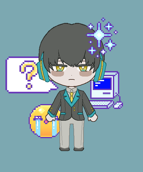 かわいいドット立ち絵制作致します お手頃価格でかわいいドットミニキャラ立ち絵をデザインから！ イメージ6