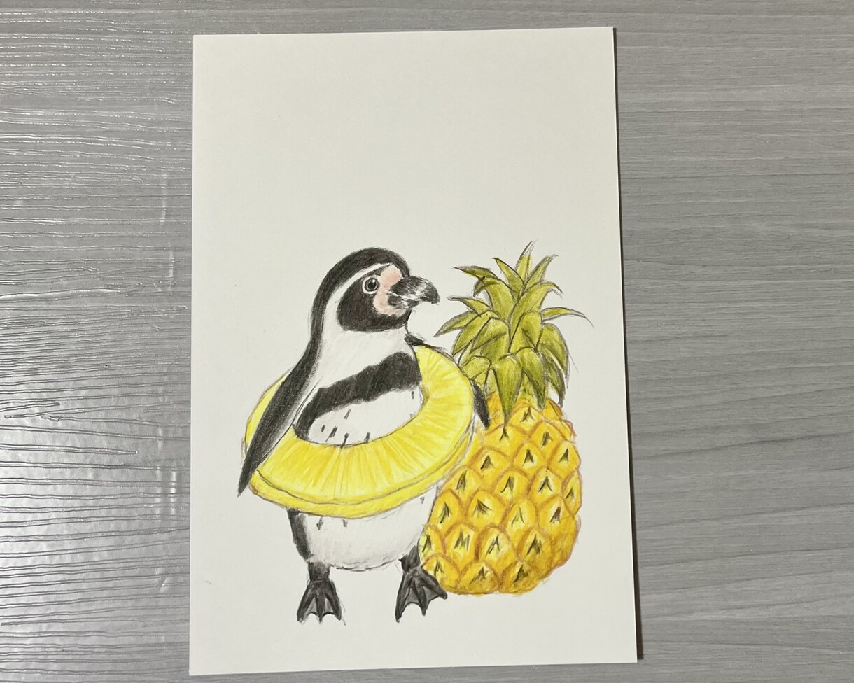 ペットのイラストを描きます あなたの大事なペットの写真を色鉛筆で描きます イメージ5