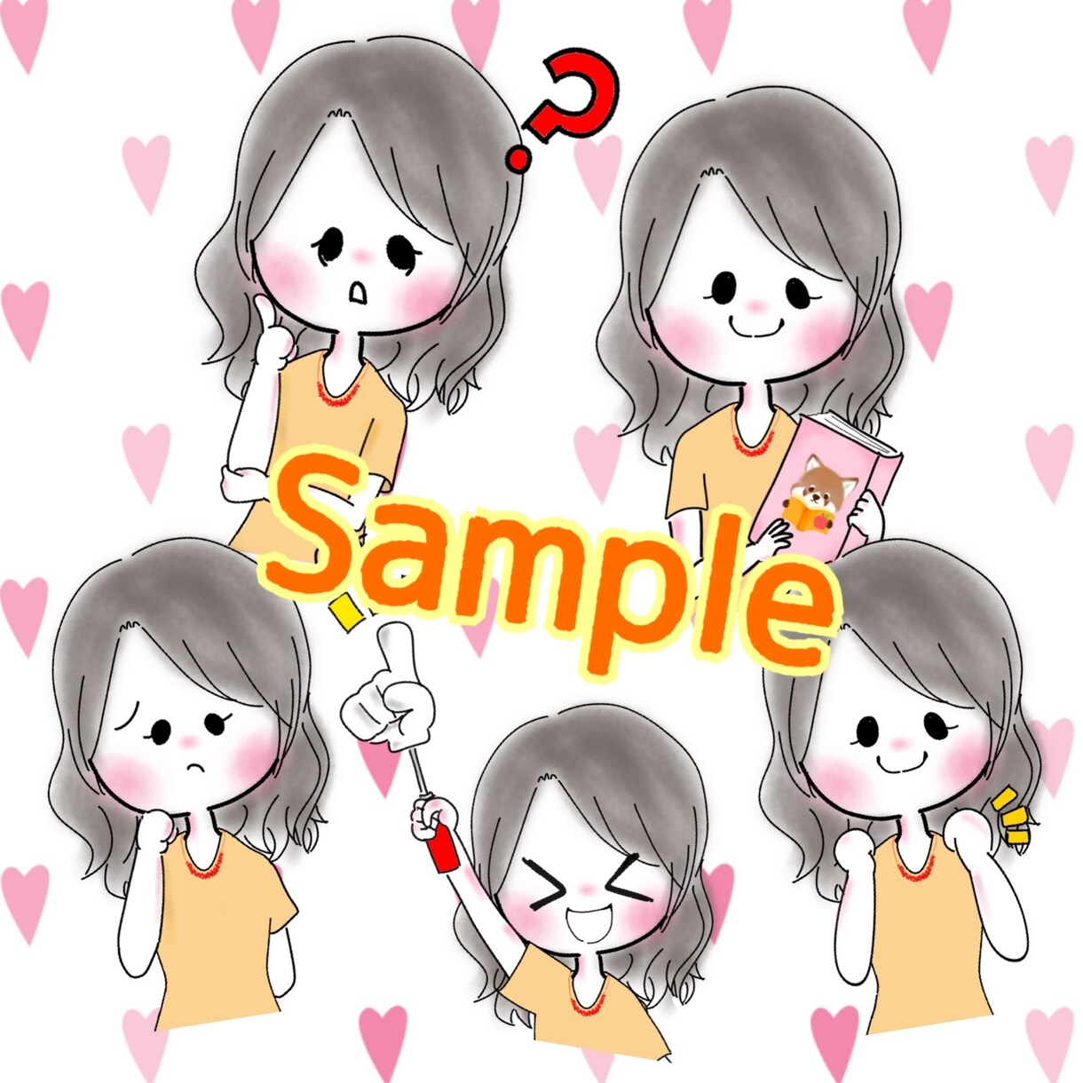 ブログやヘッダーなどにも！ふんわりアイコン描きます SNSのプロフ画像や資料など、多彩なシーンでご活用頂けます イメージ9