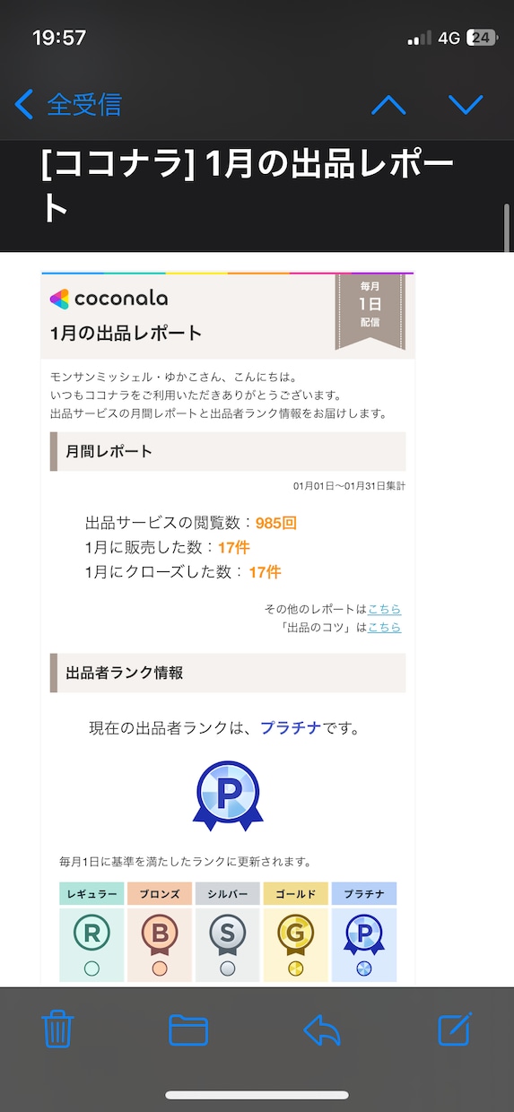ココナラ出品　の疑問や不安をビデオチャットします 初心者さん〜プラチナさんの疑問や不安 を 30分アドバイス イメージ9