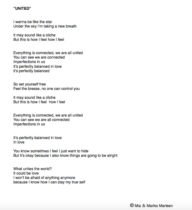 全英語詞対応♪プロヒット曲多数★響く歌詞を届けます 唯一無二の歌詞、お任せ下さい。言葉の力で感動の歌をあなたに★ イメージ8