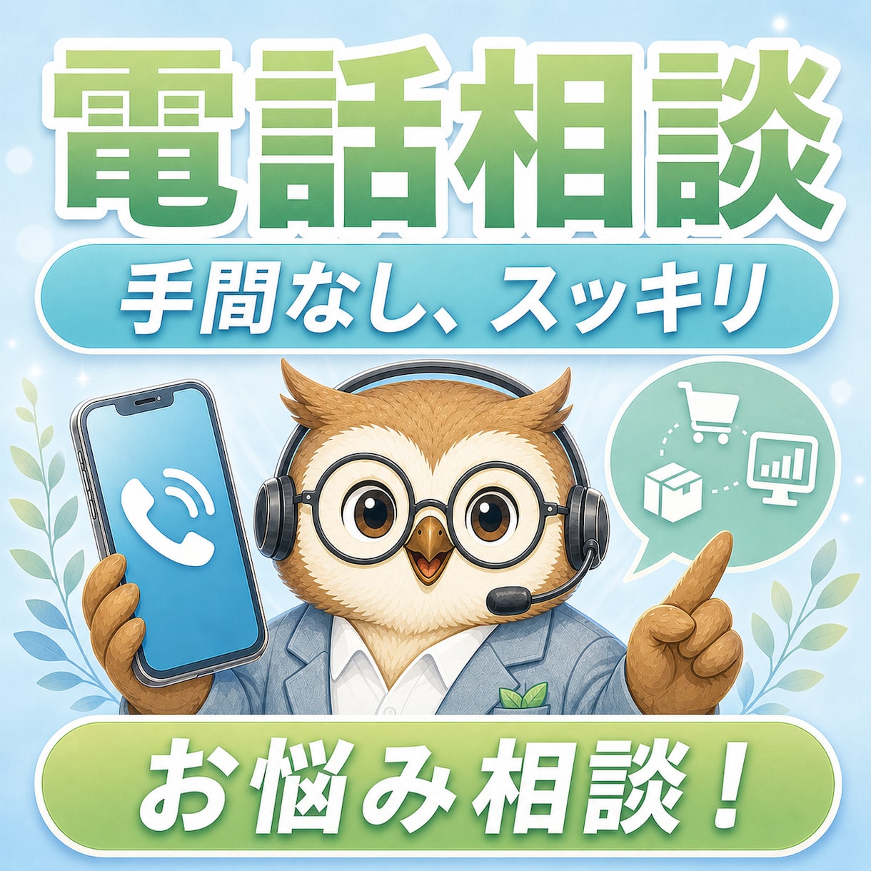 EC運営の困りごとを電話で整理します 現場目線で小さなお悩みに丁寧に伴走 イメージ1