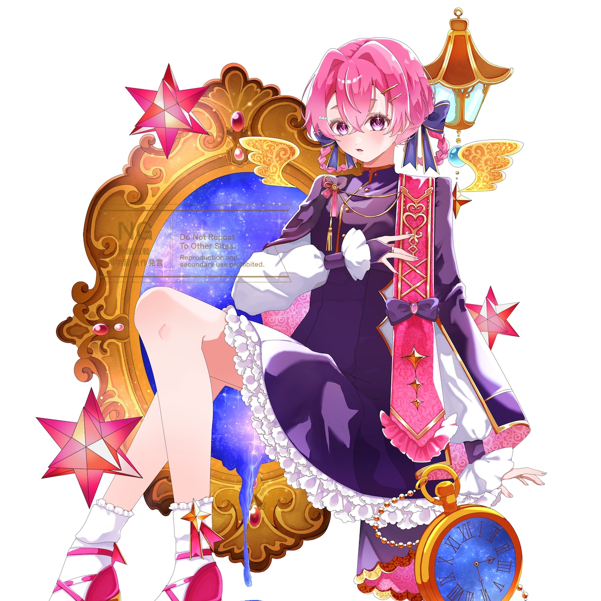 キラキラした可愛いイラストを描きます 見積もり大歓迎です！ぜひお声がけください！ イメージ1