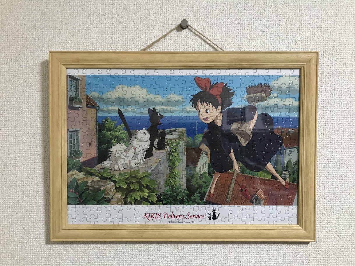 ジブリ•風景画などジグゾーパズル作成を代行します パズルを飾って気分転換眠っているパズルはないですか？ イメージ2