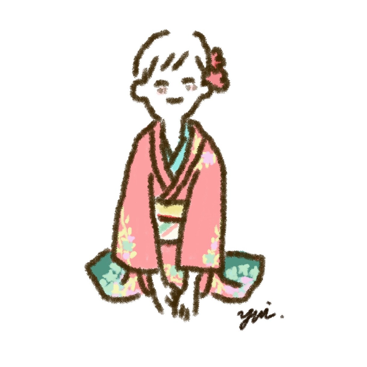こころがゆるむ絵を描きます 似顔絵からペットちゃんまでなんでもメッセージください！ イメージ2