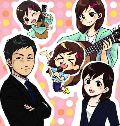 【休止中】人物画ならお任せください★にがおえ、イラスト、数コママンガ等もOK♪★ イメージ1