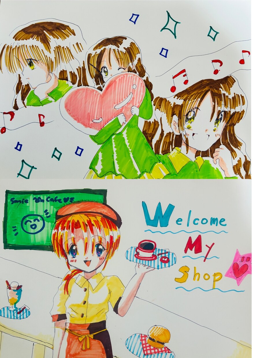 手描きの温かいイラスト　お描きします デジタルにはない、手描きの温かみのあるイラストをお届けします イメージ9