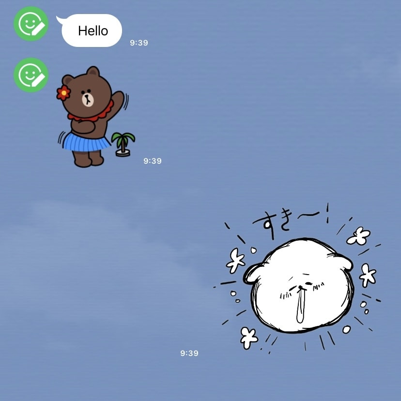 思わず笑える、シュールでポップなスタンプ作ります シュールでポップなキャラクターを求めてる方に作成いたします！ イメージ9