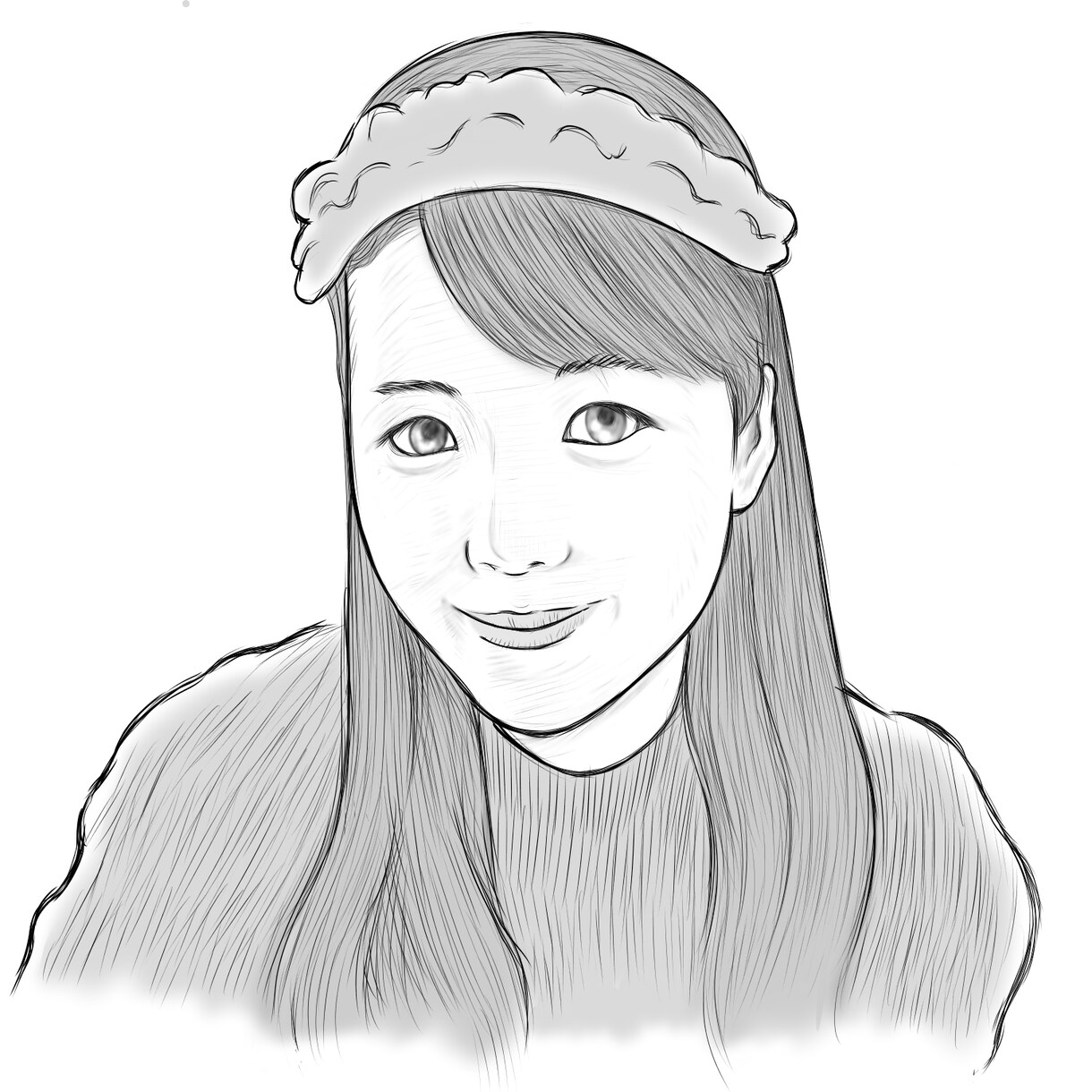 肖像画を、写実タッチで描かせていただきます ☆漫画家として培ってきた技術で、描きます☆ イメージ2