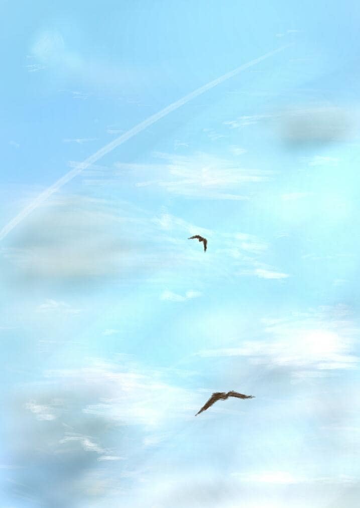 朝焼け、幻想的な空や風景のイラストを制作します 空や風景などサイトや携帯の背景画面が欲しい方向け イメージ7