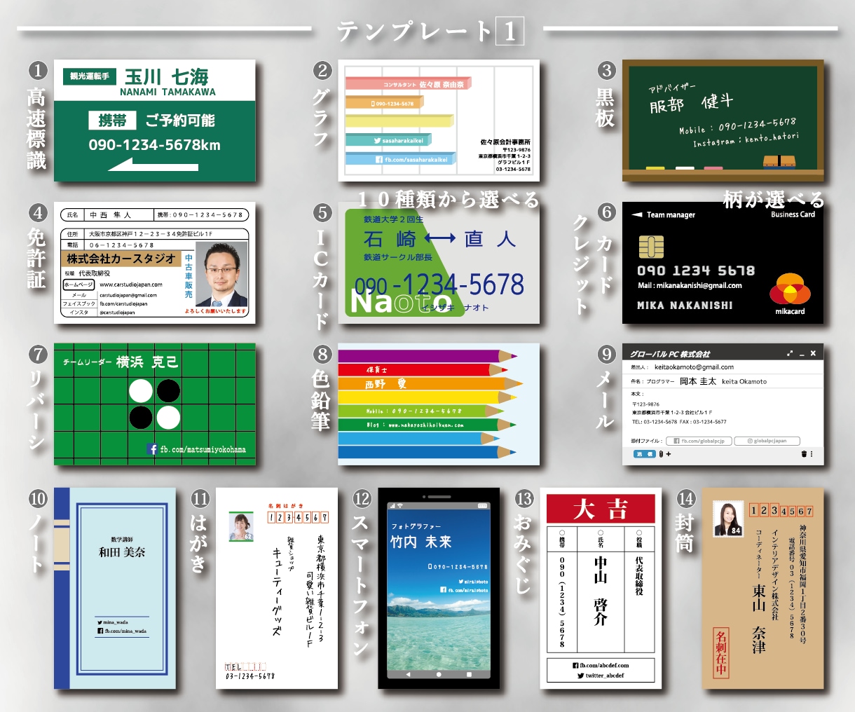 貰うとビックリ！パロディデザイン名刺販売します 貰った人が絶対に忘れられない遊び心たっぷりのデザインです イメージ2