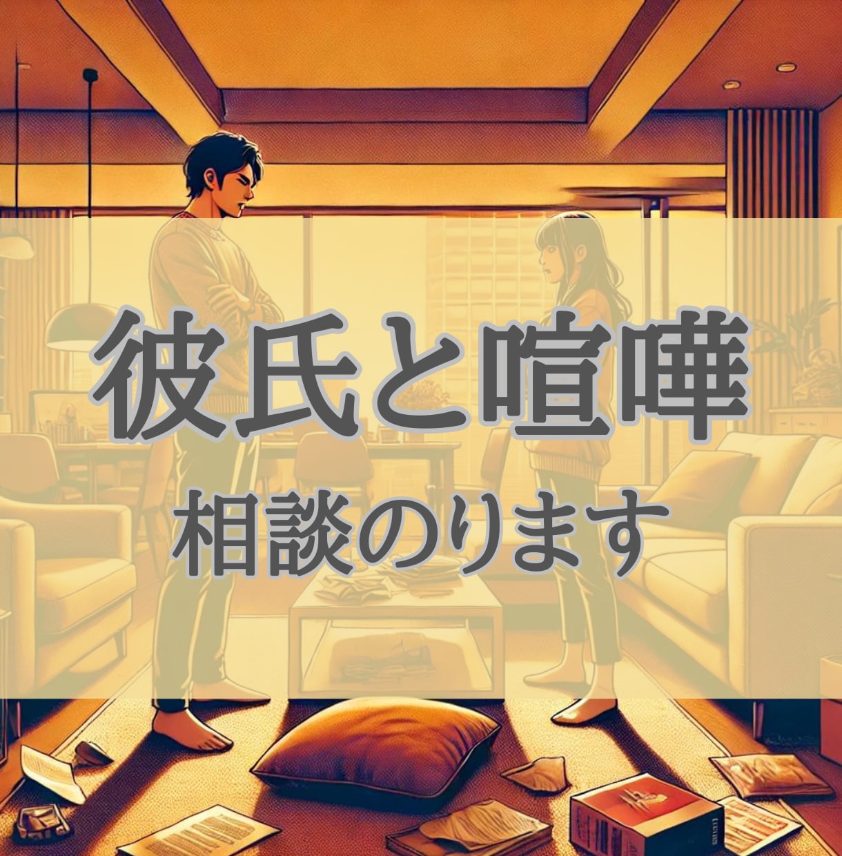 彼氏と喧嘩した時どうすれば良いか相談のります LINE連絡こない、仲直り、カップル、恋愛相談、男性心理、 イメージ1