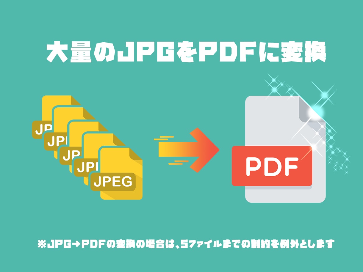 ファイルの変換代行致します どんなファイルもスピーディーに変換！即納可能！ イメージ2