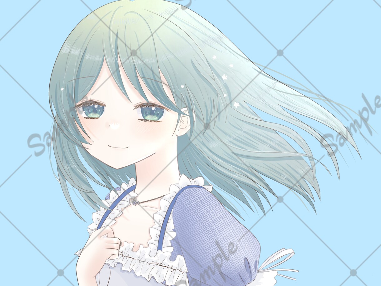 低コストで高クオリティな可愛いイラスト描きます 立ち絵＊アイコン＊夢絵＊live2dなど幅広く対応します！ イメージ9