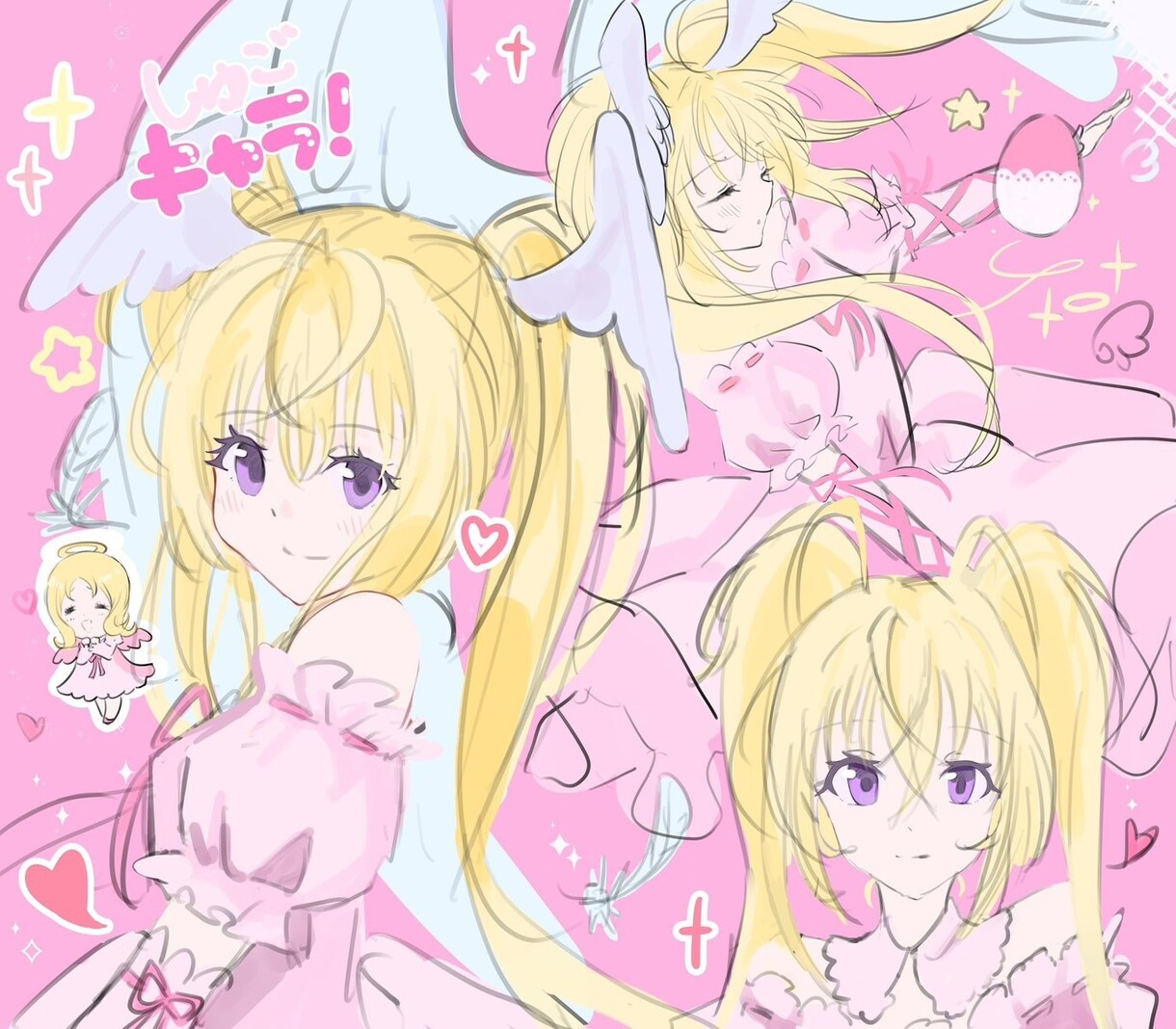 可愛い女の子のイラスト承ります 現役美大生です！4年で時間あるのでスピード納品可能です！ イメージ7