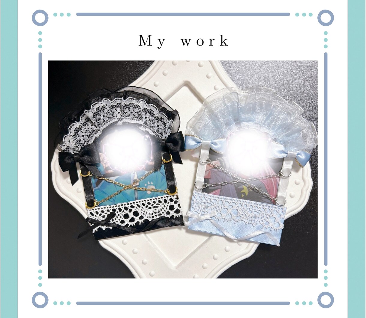 推し活にぴったりな一つをお届けします 傷つきやすく飾りにくいトレカなどを可愛く保護できます イメージ2
