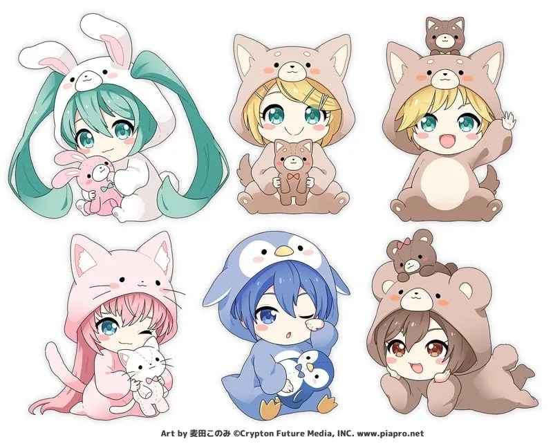 商用◎アニメ公式風なミニキャライラスト描きます Vtuber/歌い手/キャス画/Twitter/グッズ等に！ イメージ2