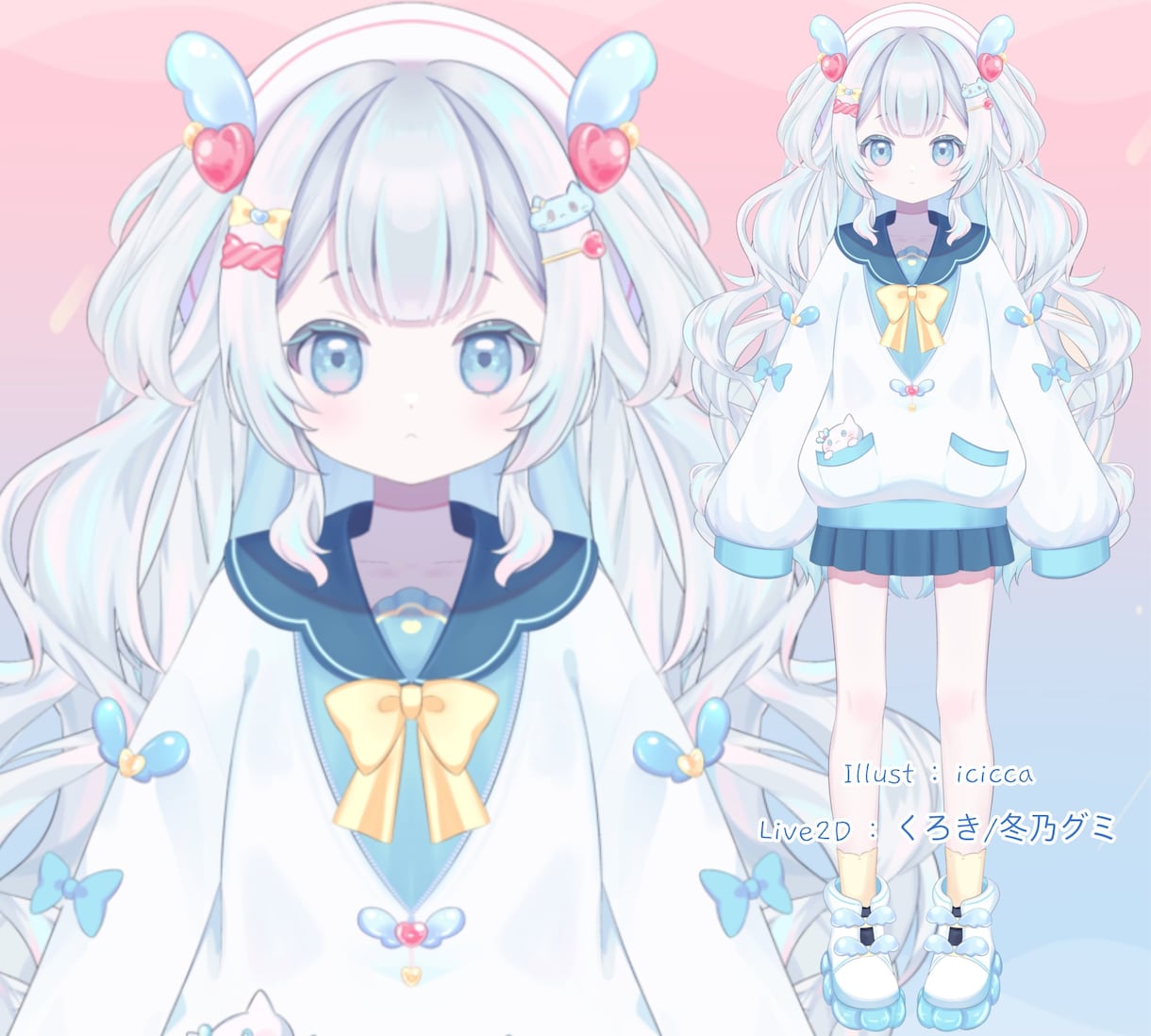 夢を叶えるハイクオリティなLive2D制作をします イラストデザインからモデリングまで一括対応します イメージ4