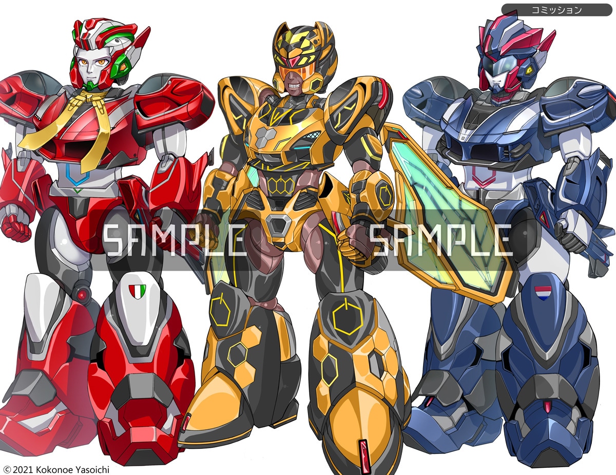 キャラクターデザインやイラスト制作します こんなキャラやロボットのイラストが欲しい！をお待ちしています イメージ7