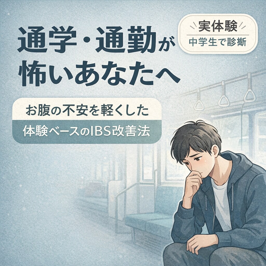 過敏性腸症候群の不安を軽くした改善法教えます 過敏性腸症候群の克服方法についてお伝えします。 イメージ1