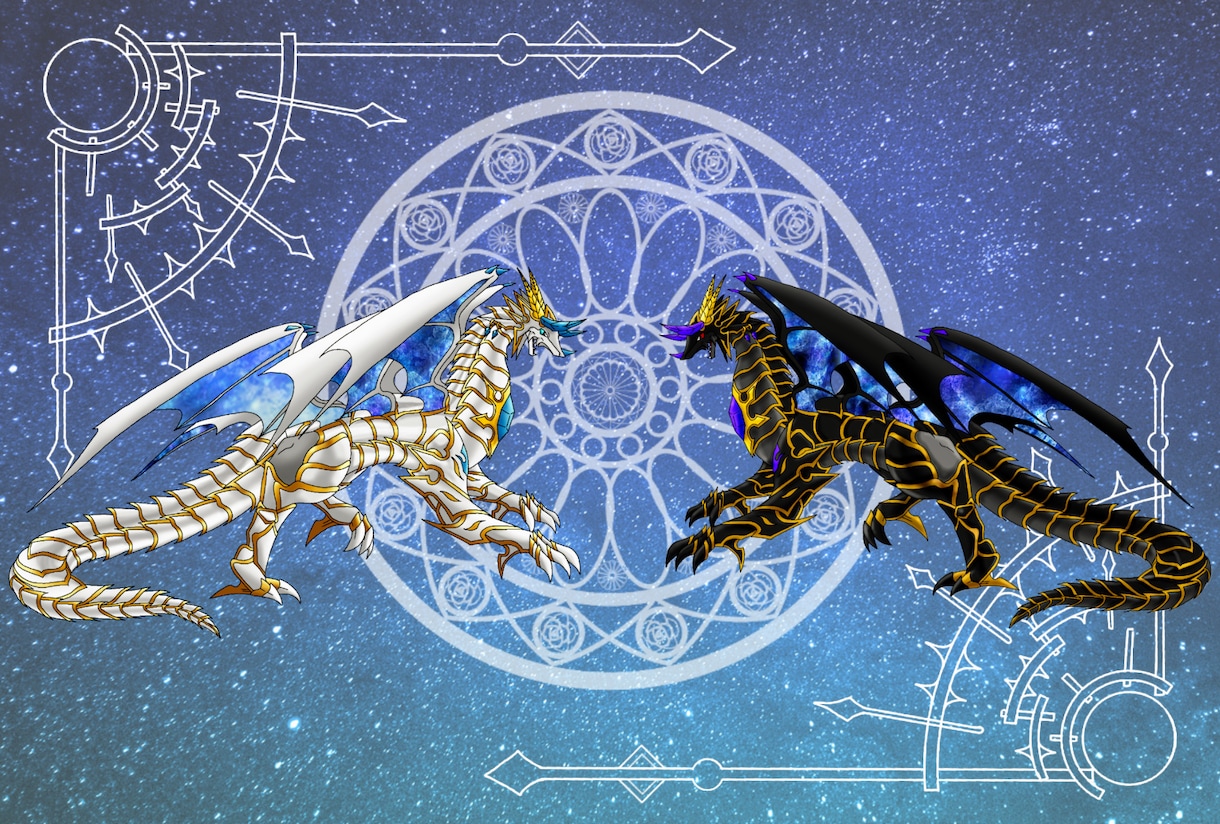 ドラゴンや龍などの大型幻獣のキャラ制作します あなただけのオリジナル幻獣キャラを制作しませんか？ イメージ5