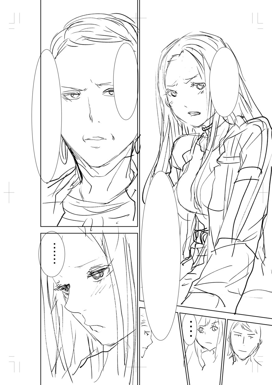 漫画ネーム作成できます 漫画の下書きのようなネームのみ制作 イメージ1
