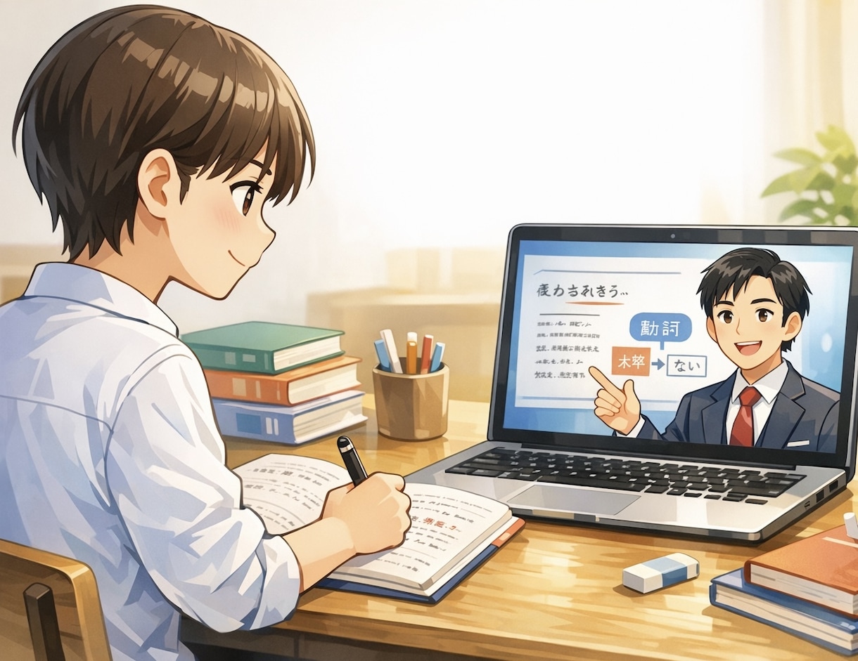 30分1500円 古典文法をゼロから教えます ⭐️オリジナルガイドをプレゼント！動画や画像で楽しく学べる。 イメージ1