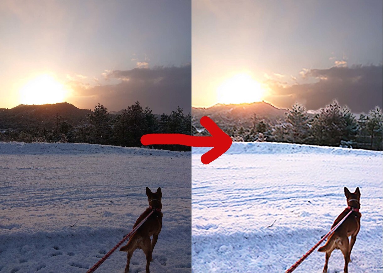 写真合成、編集、加工いたします フォトショップを使用して写真を加工します イメージ2