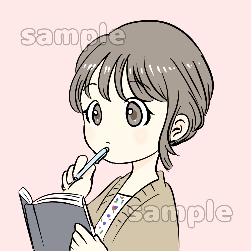 即日納品可！かわいいSNSアイコンイラスト描きます お金と時間をかけずにSNSアイコンイラストを作成したい方へ イメージ1