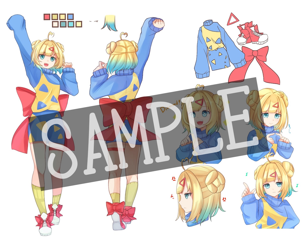 SNSアイコン/可愛い女の子のイラストを描きます 自分だけのアイコンor女の子のイラストはいかがですか？？ イメージ5