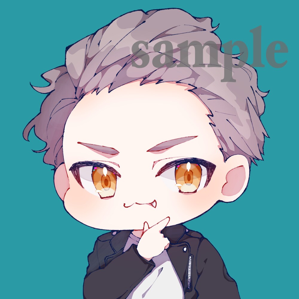 ぱっと目を引く可愛いSNSアイコンお描きします オリジナル、版権どちらも対応可 イメージ8
